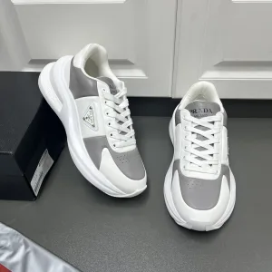 High Quality Prada Leather Sneakers