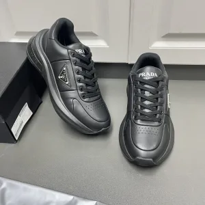 High Quality 1:1 Prada Leather Sneakers