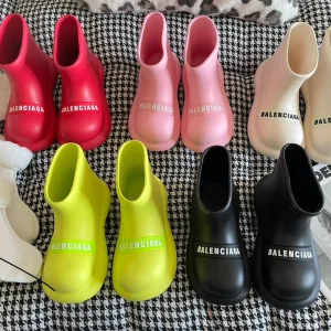 Luxury Designer Balenciaga Rain Boots Winter