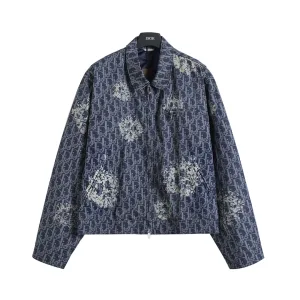 Designer Super Clone Dior Coat Red Cotton Pure Polyester Fiber Denim Smooth To The Touch Patch