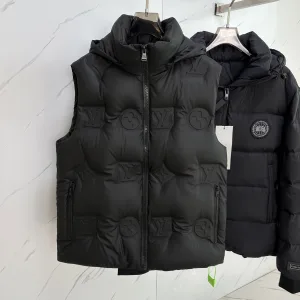 Luxury AAA Louis Vuitton Down Jacket Simple Design Winter 3D Stitching