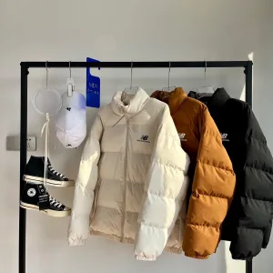 Reps Luxury New Balance Cotton-Padded Coat Red Cotton Down Street Style Winter