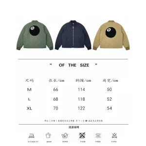 Designer Stussy Outerwear Red Embroidery