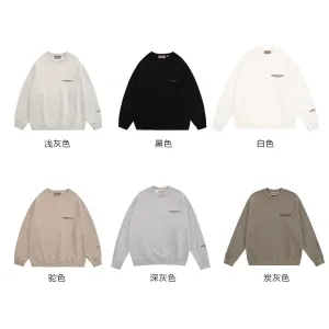Designer Luxury Fear Of God Cotton Hoodie For Autumn