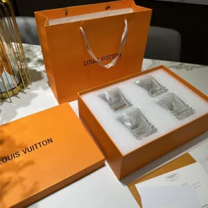 Luxury Louis Vuitton Crystal Glass Water Cup