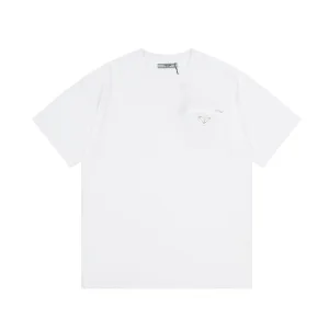 1:1 Prada Brick Short-Sleeved T-Shirt For Spring
