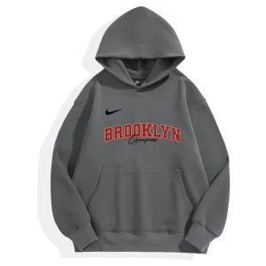 AAA High Quality Nike Hoodie Ash Cotton Fleece Winter