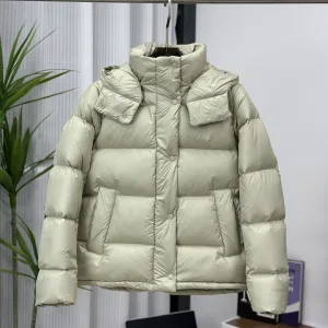 Luxury Super Clone Lululemon Coat Red Goose Down Winter Zippered Pocket