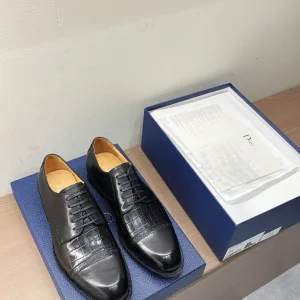 Designer High Quality Dior Dyed Leather Leather Shoes