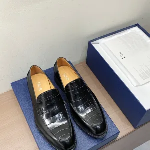 Designer Dior Dyed Leather Leather Shoes
