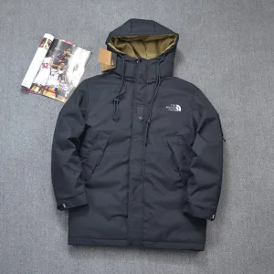 Super Clone The North Face Outerwear Red Cotton Down Fleece High-End Quality Winter Three-Proof Fabric