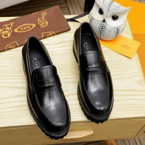 High Quality Todes Calfskin Leather Shoes