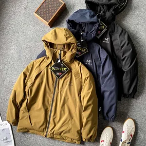 Reps Luxury Archaeopteryx Cotton-Padded Coat Blue Cotton Down Exquisite Workmanship Suitable For All Body Types Winter