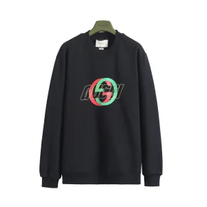 Designer AAA Gucci Sweatshirt Red Cotton Pure
