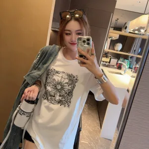 Aaa High Quality Dior Stone Short Sleeves For Early Spring