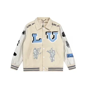 Luxury Louis Vuitton Cotton Baseball Uniform For Autumn