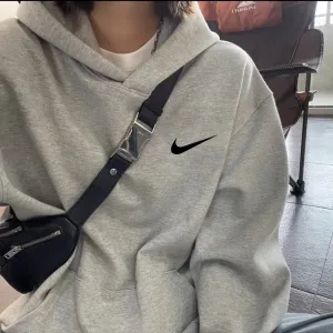 Luxury Nike Hoodie Red Cotton Xinjiang Spring Autumn