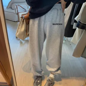 Reps Luxury Balenciaga Casual Pants Ash Fleece Suitable For All Body Types Winter