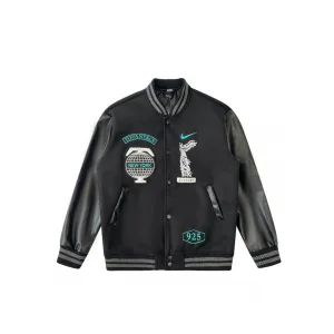 Luxury Nike Leather Jacket