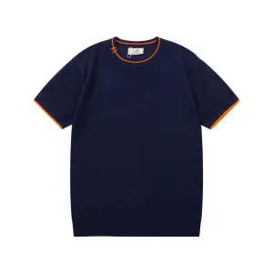 High Quality Hermès Knit Fabric T-Shirts For Spring
