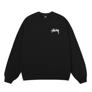 Designer Stussy Sweatshirt Red Cotton Fleece Winter