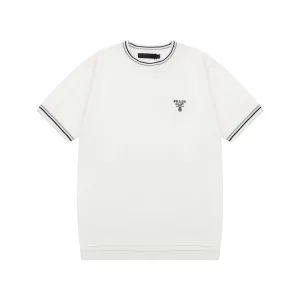 Luxury Prada Knit Fabric Sweater For Spring