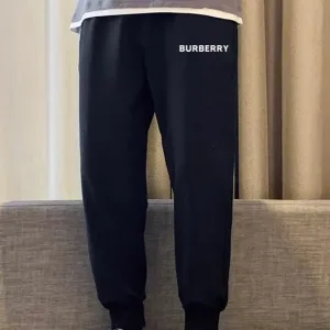 AAA Reps Burberry Casual Pants Red Cotton Suitable For All Body Types Spring Autumn