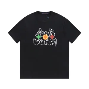 Designer Reps Louis Vuitton Ruler Black Cotton Pure Spring Summer