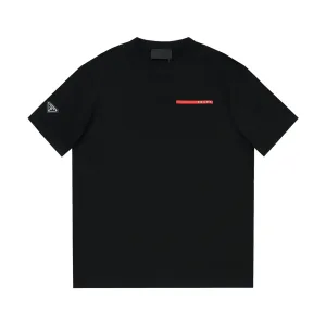 1:1 Luxury Prada Cotton Short-Sleeved T-Shirt