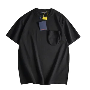 Aaa Luxury Louis Vuitton Cotton Short-Sleeved Shirt For Fall