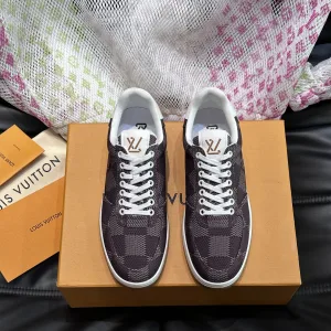 Designer High Quality Louis Vuitton Jacquard Sneakers
