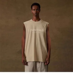Designer High Quality Fear Of God Rubber Sleeveless