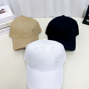 Super Clone Burberry Baseball Red Cotton Pure Summer Lightweight And Breathable