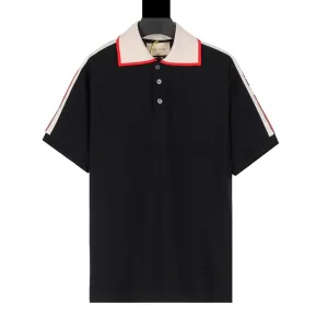 Aaa Gucci Cotton Short-Sleeved Polo Shirt