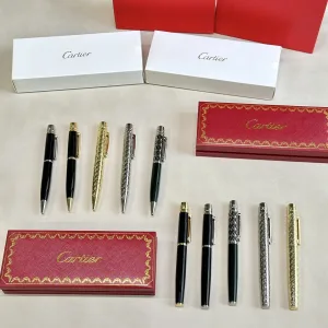 Luxury Designer Cartier Brass Pen