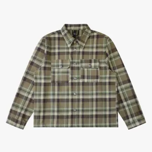Super Clone AAA Chrome Hearts Shirt Brown Flannel Summer