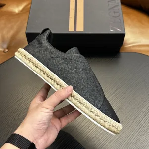 Aaa Luxury Zegna Calfskin Sneakers