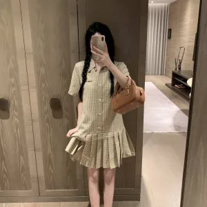 Aaa Designer Miu Miu Plaid Shirts