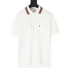 High Quality Gucci Cotton Short-Sleeved Polo Shirt For Summer