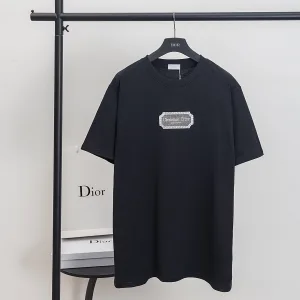 1:1 High Quality Dior Cotton Short-Sleeved T-Shirt