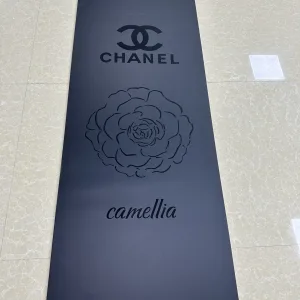 Luxury High Quality Chanel Natural Rubber Yoga Mat