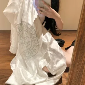 Aaa Luxury Chrome Hearts Jacquard Shirt For Spring