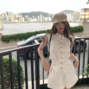 Aaa Miu Miu Gold Sleeveless