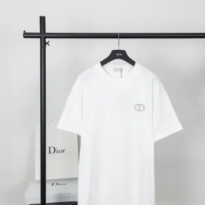 Luxury Dior Cotton Short-Sleeved T-Shirt