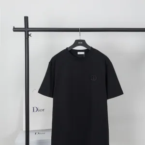 1:1 Dior Cotton Short-Sleeved T-Shirt