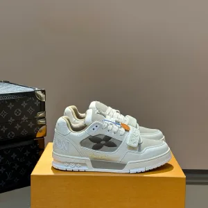 Designer Louis Vuitton Cowhide Sneakers