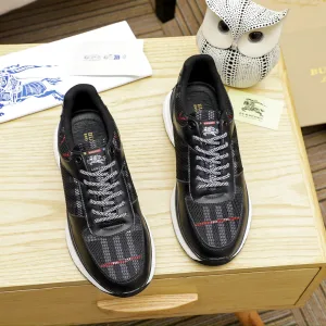 Luxury Aaa Burberry Leather Casual Shoes