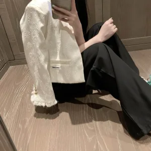 Luxury Miu Miu Jacquard Coat