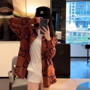 Aaa Designer Gucci Jacquard Shirts For Autumn