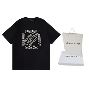 Aaa Louis Vuitton Cotton Short-Sleeved T-Shirt
